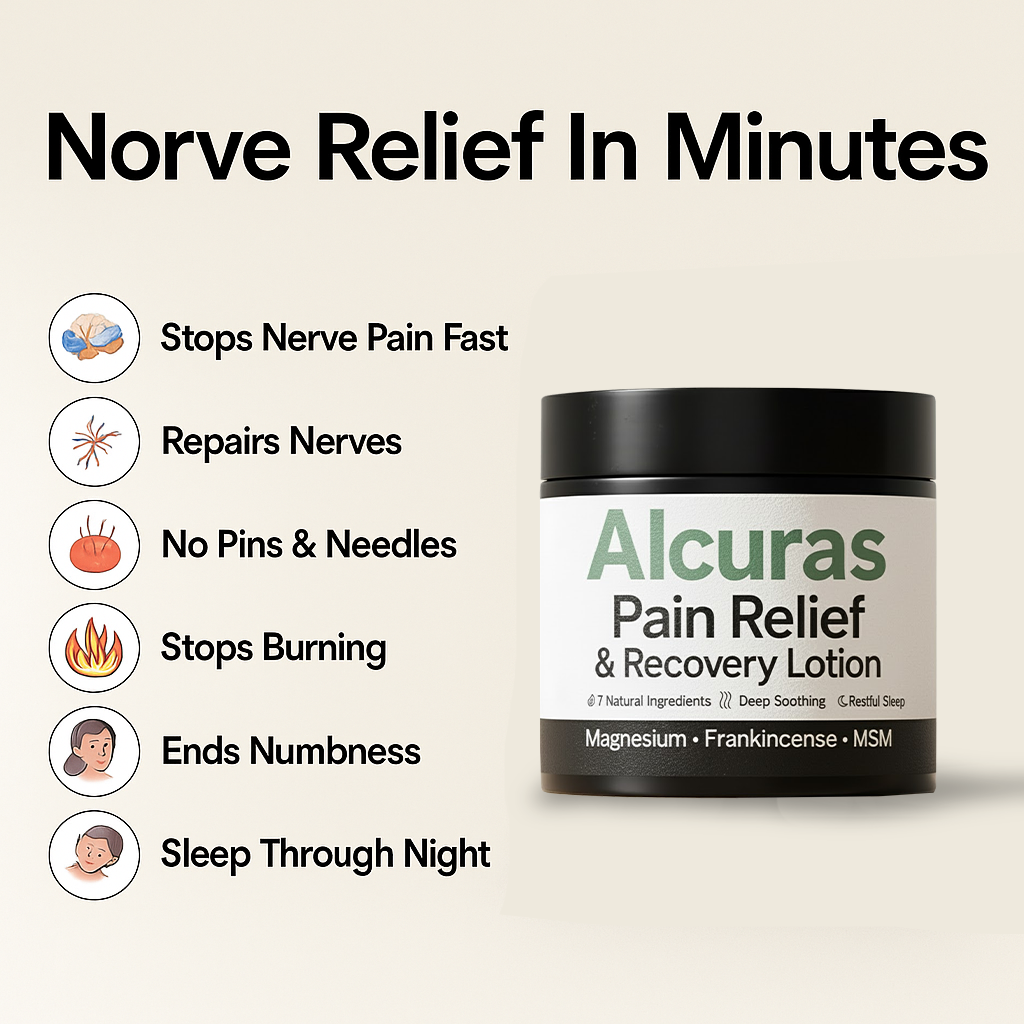 Alcuras Neuropathy Pain Relief & Repair Lotion