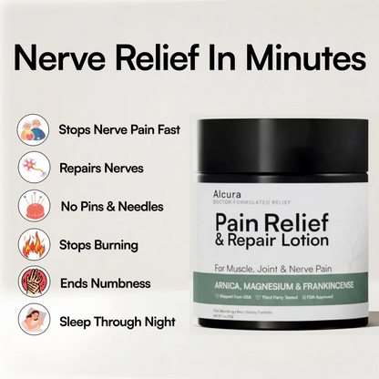 Alcura Neuropathy Pain Relief & Repair Lotion🔥